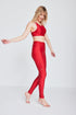 legging yoga rojo