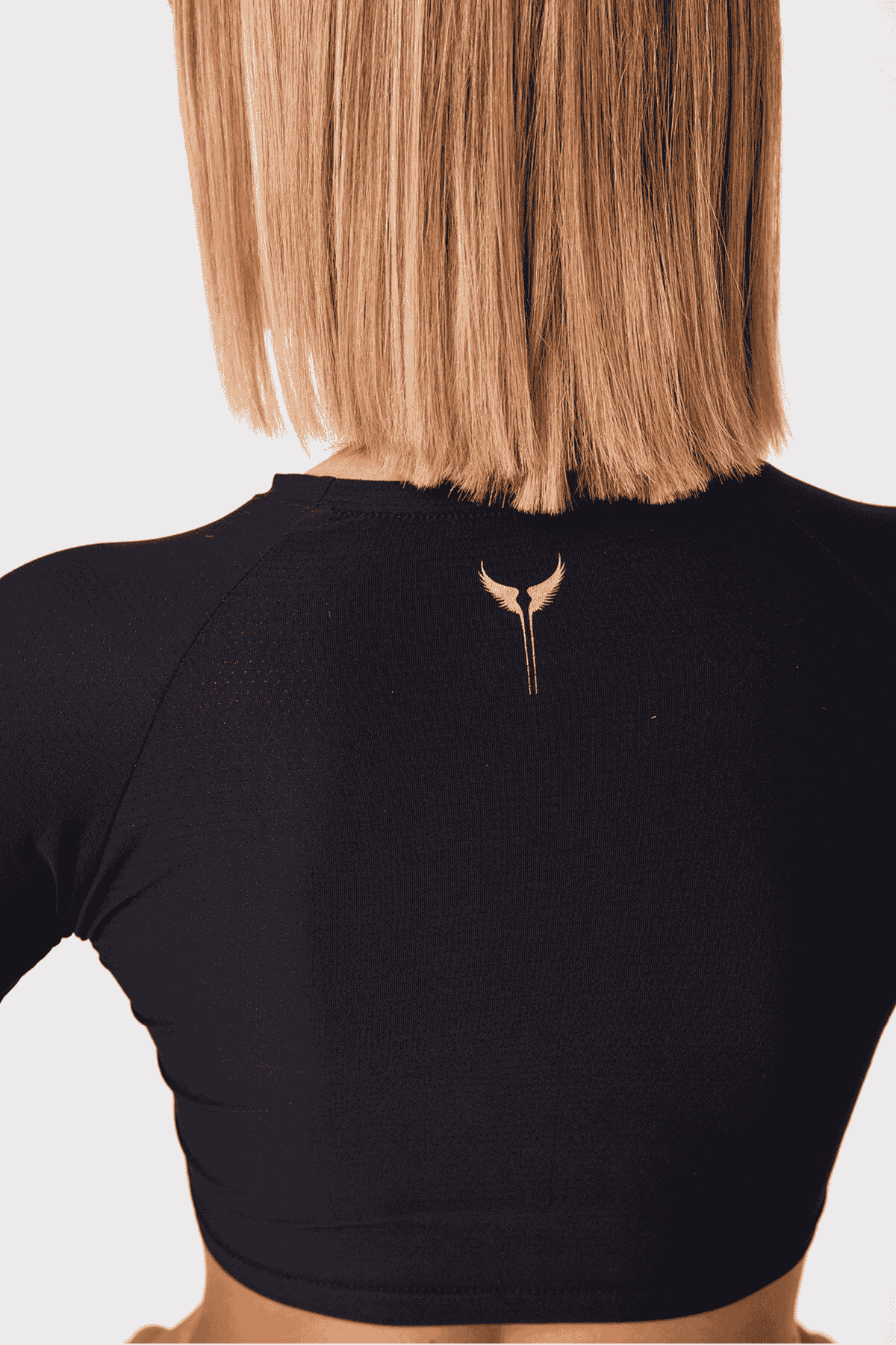 camiseta yoga negra