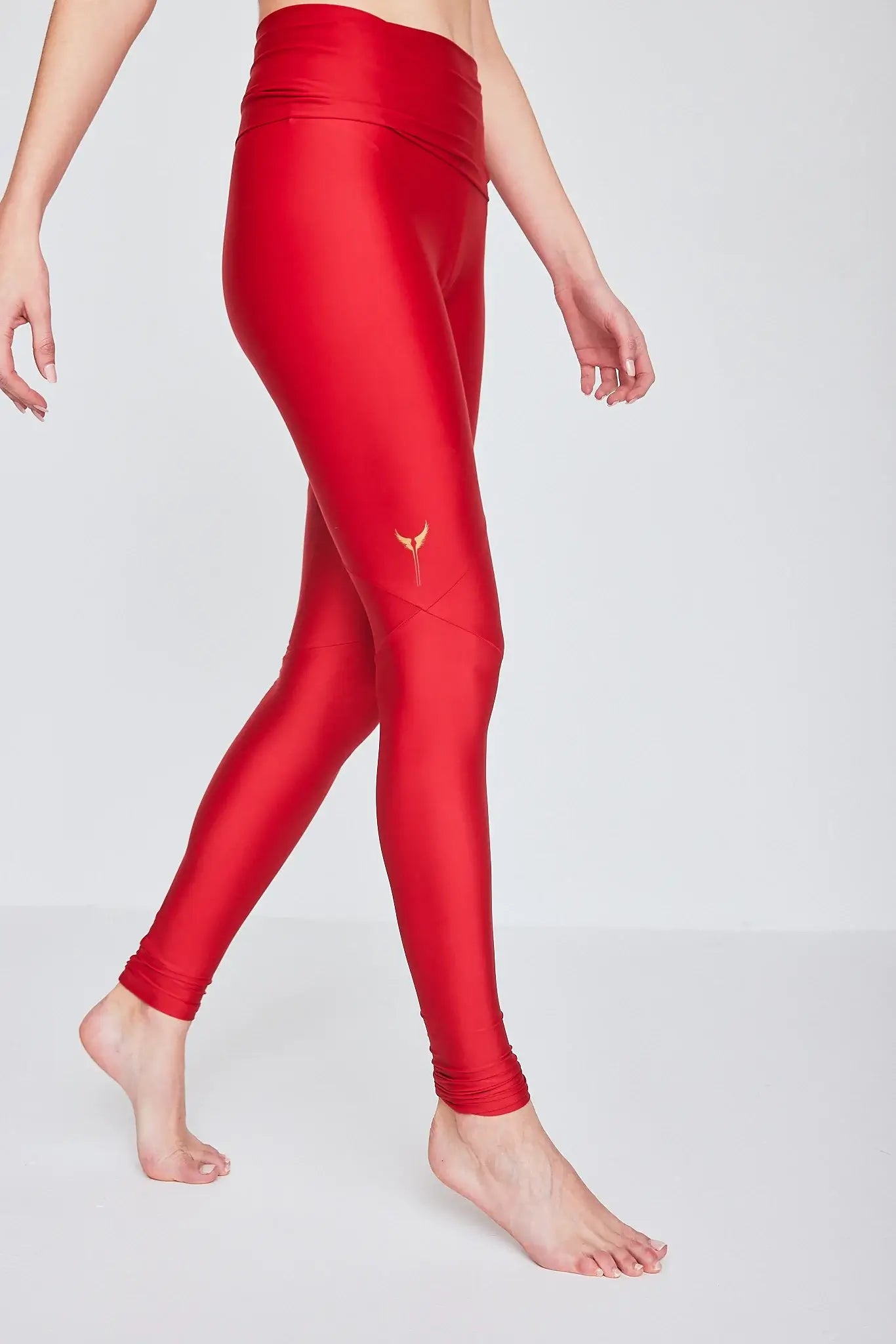 legging de yoga mujer rojo