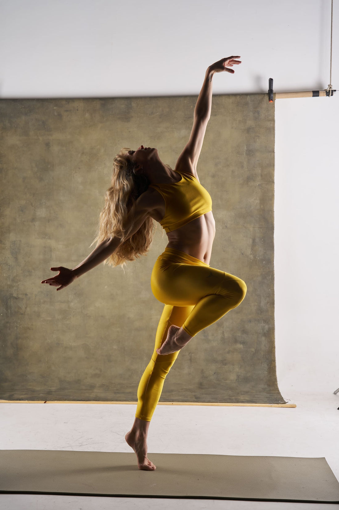 Legging Kali Mustard
