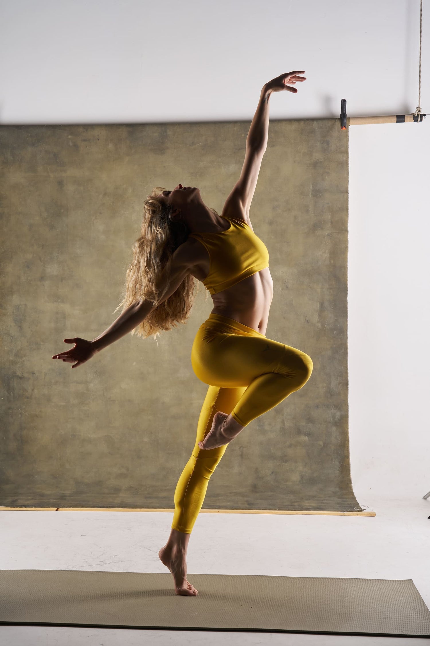 Legging Kali Mustard