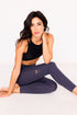 Legging KALI Carbox – legging de yoga gris oscuro, de frente