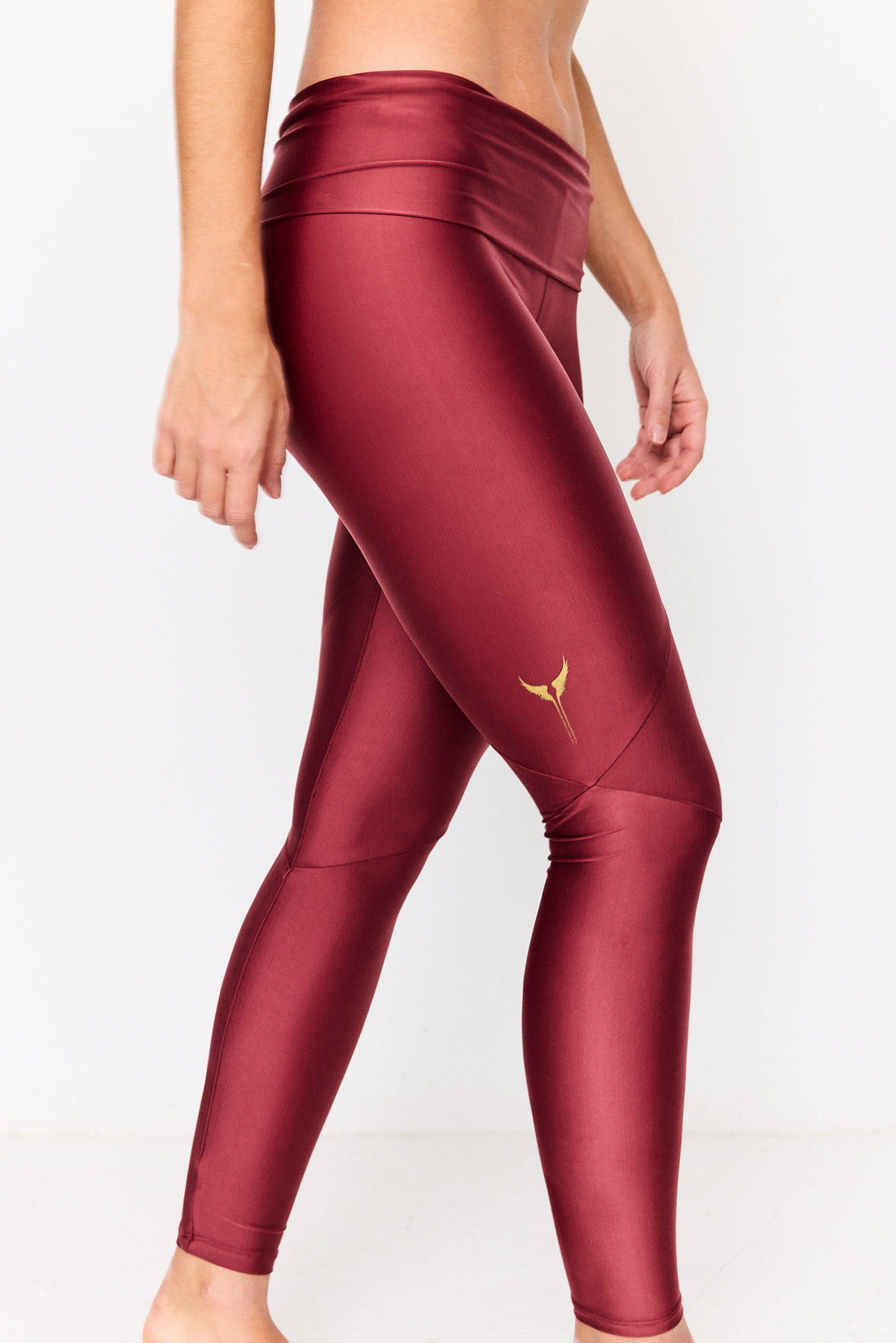 malla de yoga granate