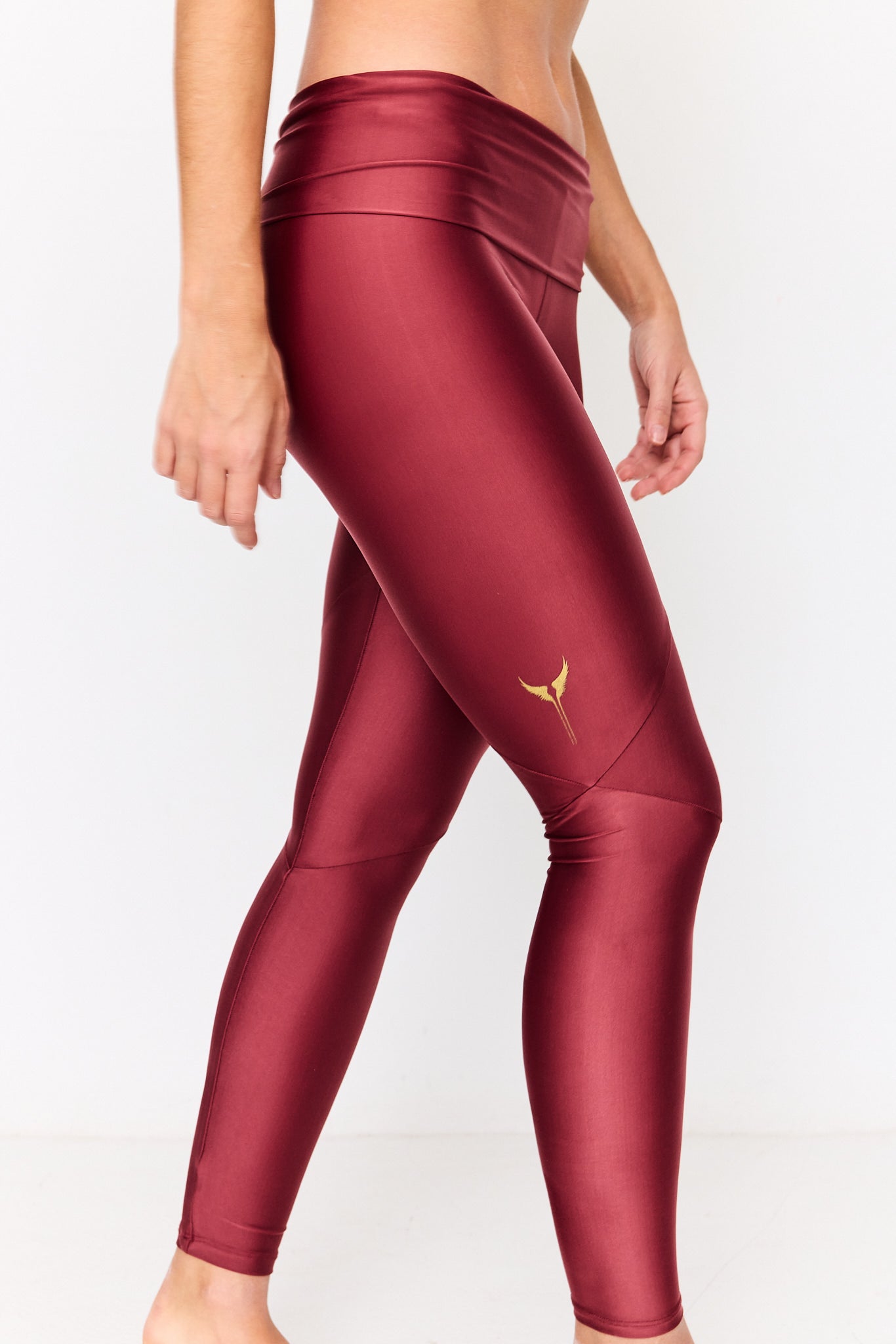 malla de yoga granate